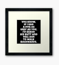 The Sandlot Quote Framed Print