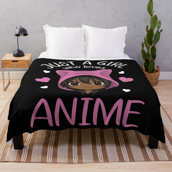 Aperçu de l'œuvre Juste une fille qui aime l'anime afro-américain créée et vendue par gogo-jr.