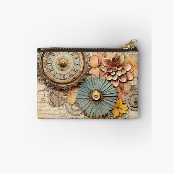 Item preview, Steampunk Flowers on old Manuscript designed and sold by BrandonArtWorld.