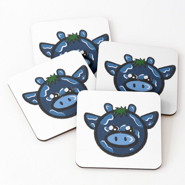 Item preview, Blueberry cow designed and sold by Malinabeeart.