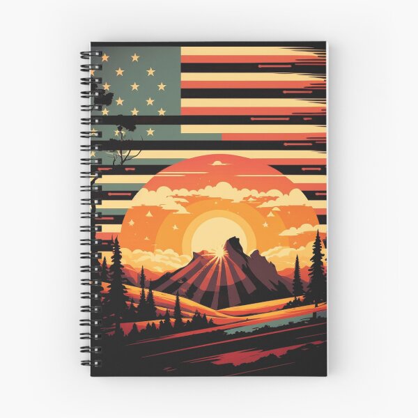 Item preview, Vintage usa flag sunset designed and sold by AndrewWorld.