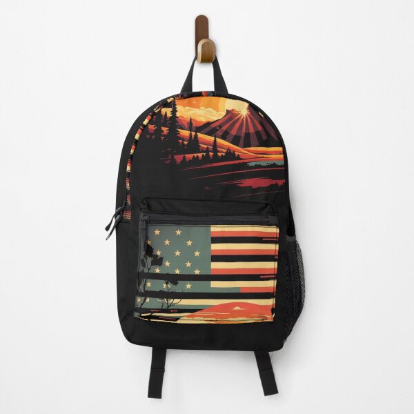 Item preview, Vintage usa flag sunset designed and sold by AndrewWorld.