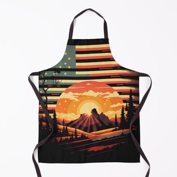 Item preview, Vintage usa flag sunset designed and sold by AndrewWorld.