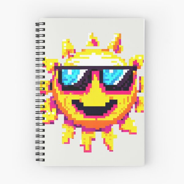 Item preview, Pixel Art Sun - Cool and Bright designed and sold by pocketart2023.