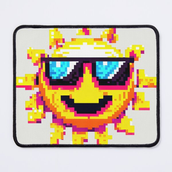 Item preview, Pixel Art Sun - Cool and Bright designed and sold by pocketart2023.