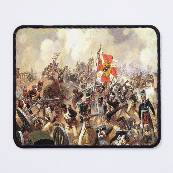 Vista previa del artículo con la obra «Guerras napoleónicas - 1812 - Batalla de Borodino - Remasterizado digitalmente - Arte clásico», diseñado y vendido por TheHappyK.