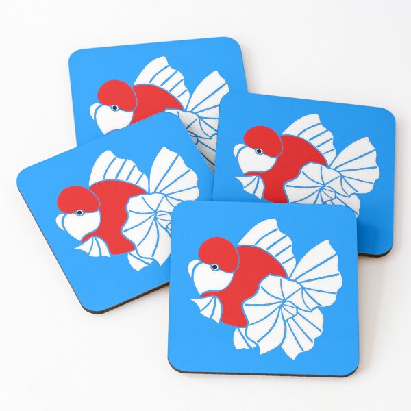 Item preview, Oranda Goldfish Pair 1205K designed and sold by Nosnah.