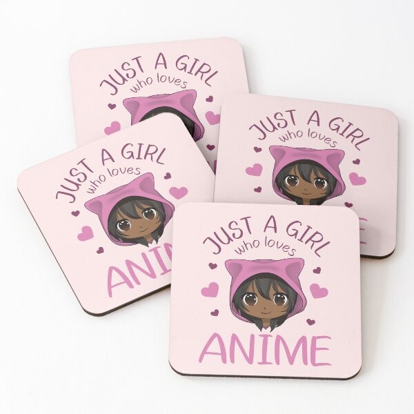 Aperçu de l'œuvre Juste une fille qui aime l'anime afro-américain créée et vendue par gogo-jr.
