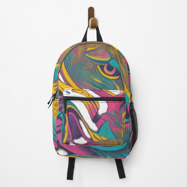Item preview, Psychedelic cat design designed and sold by Roxburylane.