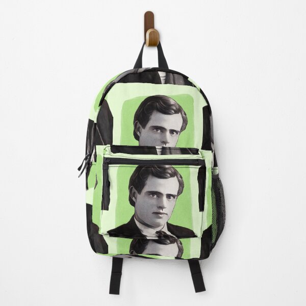 Item preview, American Novelist Jack London - mint Green - illustration designed and sold by Litstoy.