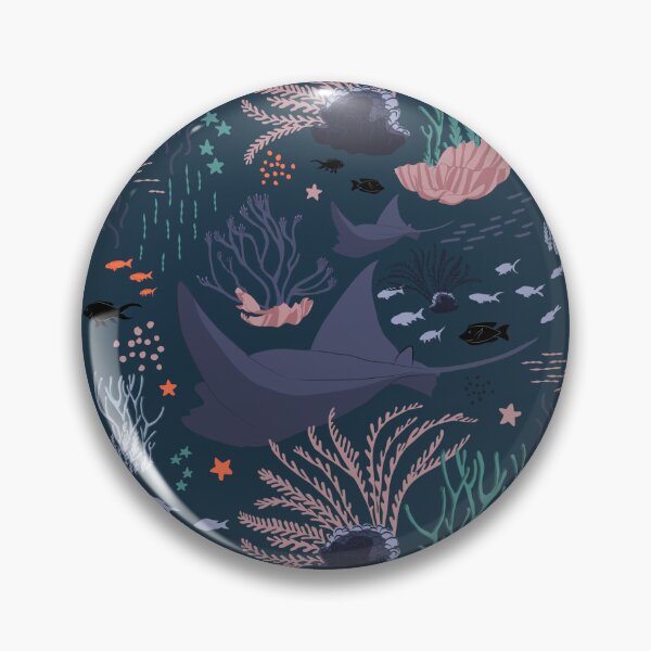 Aperçu de l'œuvre Récif corallien sous la mer créée et vendue par SquibbleDesign.