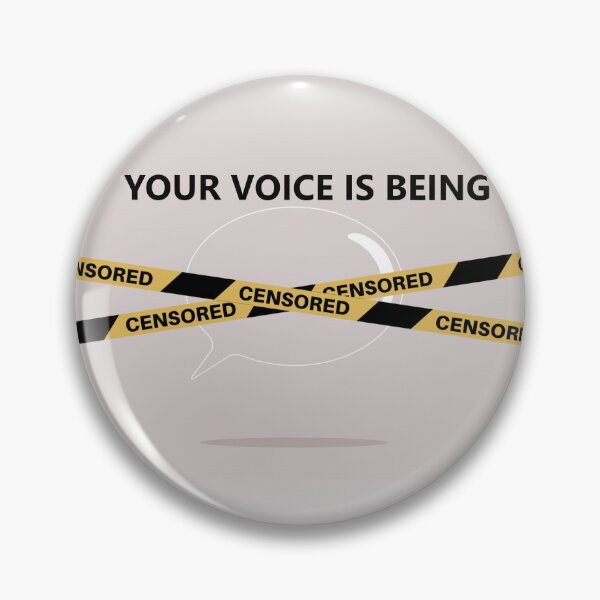 Item preview, Your Voice is Being Censored By MSM designed and sold by ThundRDownunder.