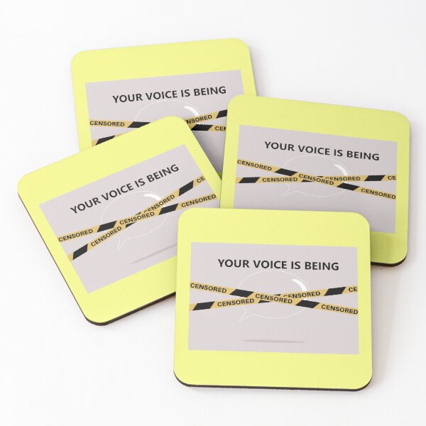 Item preview, Your Voice is Being Censored By MSM designed and sold by ThundRDownunder.