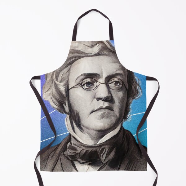 Item preview, British Novelist William Makepeace Thackeray - blue - illustration designed and sold by Litstoy.