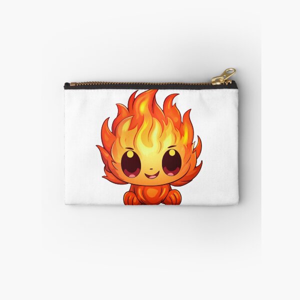 Item preview, Cute Cartoon Fire Elemental designed and sold by WackyWeirdDsgn.