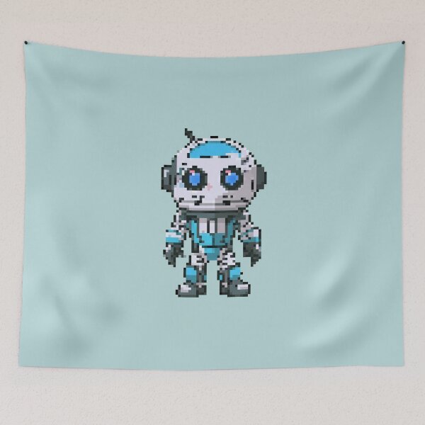 Item preview, Robot Pixel Art designed and sold by GalacticLabs.