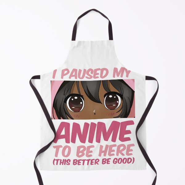Aperçu de l'œuvre J'ai mis en pause mon anime pour être ici Otaku Anime Merch créée et vendue par gogo-jr.