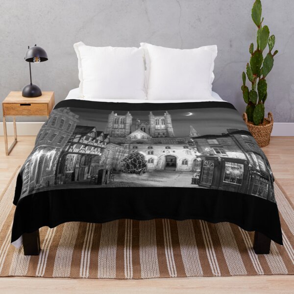 Item preview, Lincoln Cathedral and Market Square at Night designed and sold by Alisonchambers2.