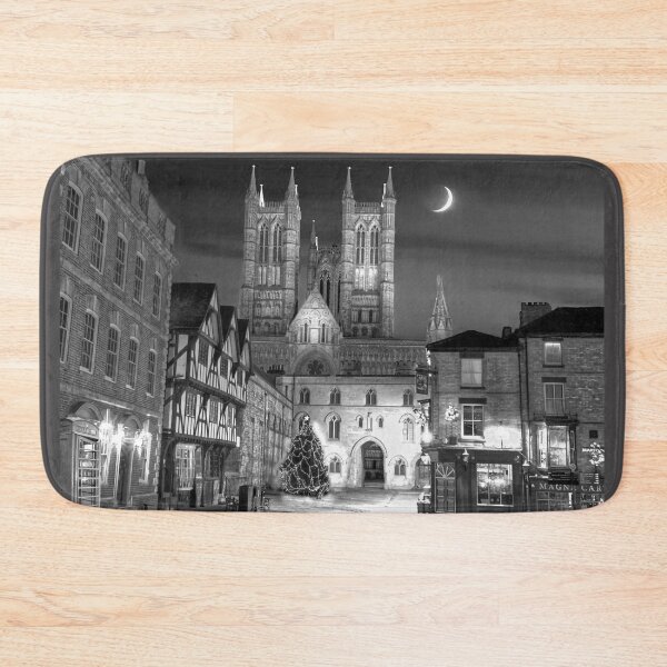 Item preview, Lincoln Cathedral and Market Square at Night designed and sold by Alisonchambers2.