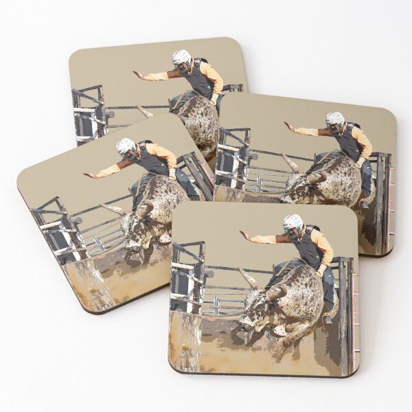 Item preview,   RODEO BULL, BULL RIDER, ROUGH STOCK RIDER ART AND DESIGNS designed and sold by Barbara Jean Photo Art And Design.