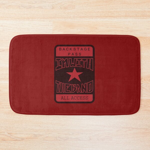 Item preview, I’m With the Band - star backstage pass designed and sold by HeavyMetalMeow.