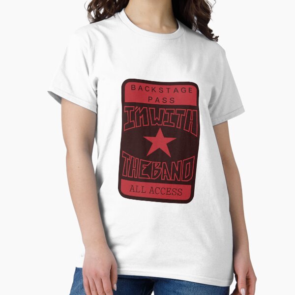 Item preview, I’m With the Band - star backstage pass designed and sold by HeavyMetalMeow.