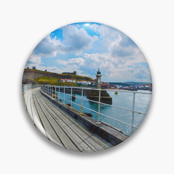 Item preview, Whitby East Pier and Extension Bridge  designed and sold by Alisonchambers2.