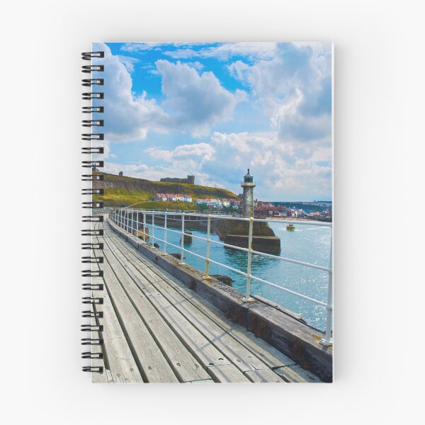 Item preview, Whitby East Pier and Extension Bridge  designed and sold by Alisonchambers2.