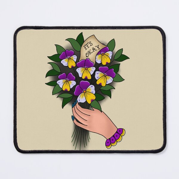 Item preview, Johnny jump-ups - Hot Mulligan designed and sold by HaleighMade.