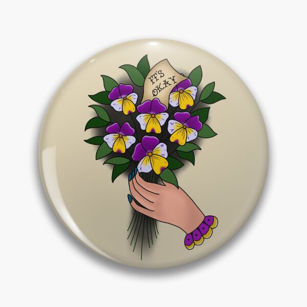 Item preview, Johnny jump-ups - Hot Mulligan designed and sold by HaleighMade.