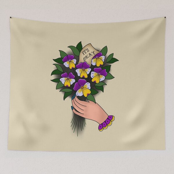 Item preview, Johnny jump-ups - Hot Mulligan designed and sold by HaleighMade.