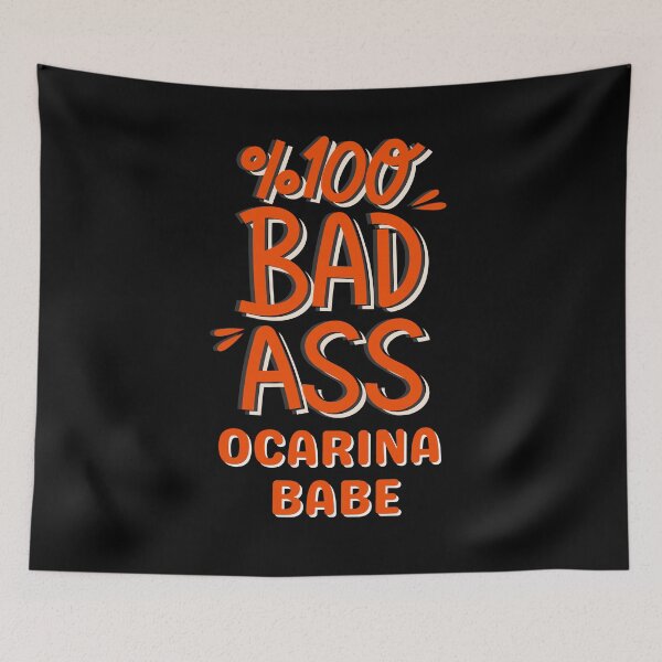 Item preview, Ocarina Player - 100% Badass Ocarina Babe designed and sold by ojdart.