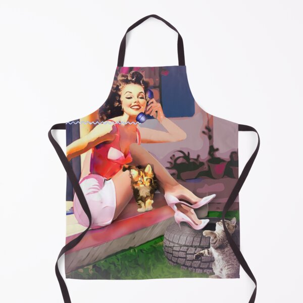 Item preview, Retro Cat Play designed and sold by Sanctum Icons.