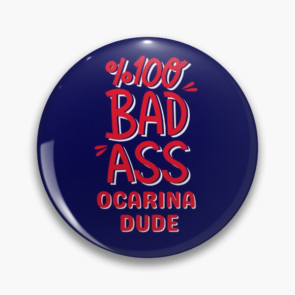 Item preview, Ocarina Player - 100% Badass Ocarina Dude designed and sold by ojdart.