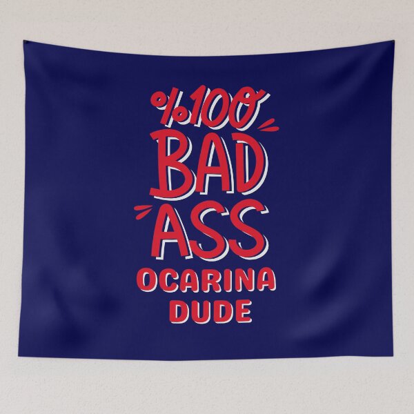 Item preview, Ocarina Player - 100% Badass Ocarina Dude designed and sold by ojdart.