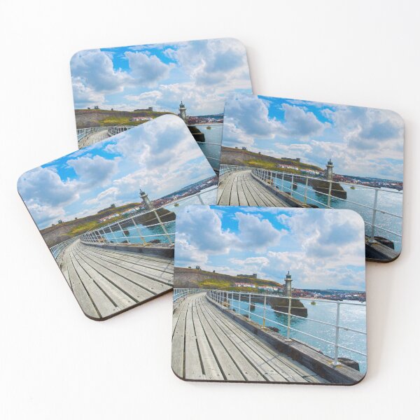 Item preview, Whitby East Pier and Extension Bridge  designed and sold by Alisonchambers2.