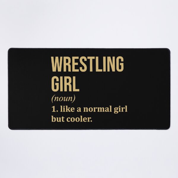 Item preview, Wrestling Girl Definition in Gold designed and sold by XCIV.