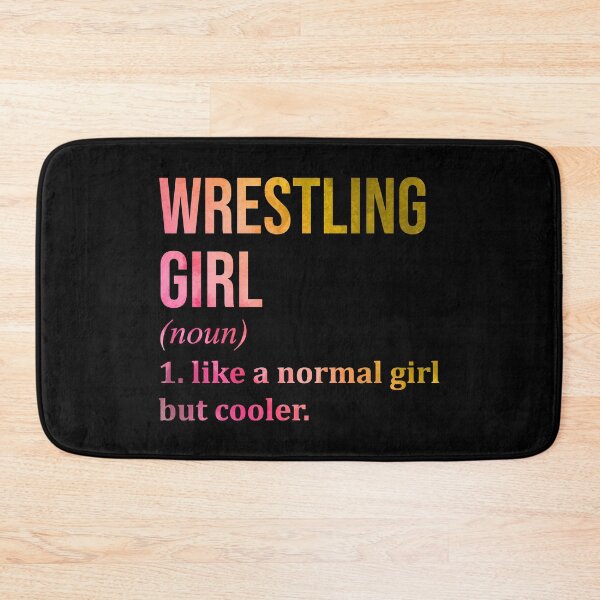 Item preview, Wrestling Girl Definition in Watercolor designed and sold by XCIV.