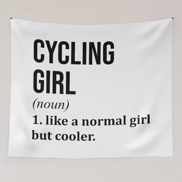 Item preview, Cycling Girl Definition designed and sold by XCIV.