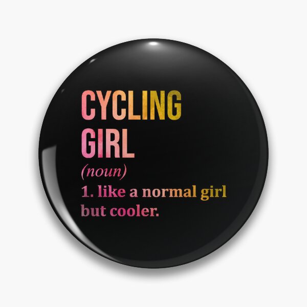 Item preview, Cycling Girl Definition in Watercolor designed and sold by XCIV.