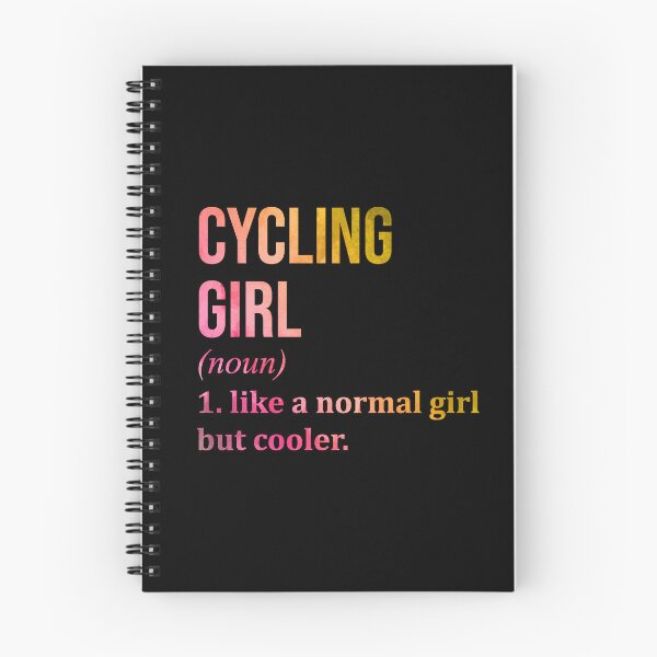 Item preview, Cycling Girl Definition in Watercolor designed and sold by XCIV.