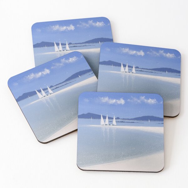 Item preview, Three sail boats on Samson sandbar designed and sold by soundy.