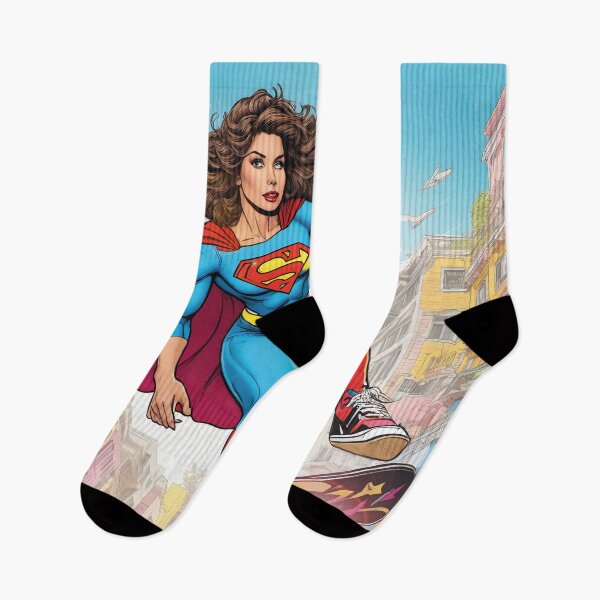 Item preview, Superwoman skates, heroine designed and sold by Mauswohn.