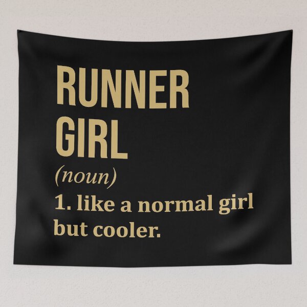 Item preview, Runner Girl Definition in Gold designed and sold by XCIV.