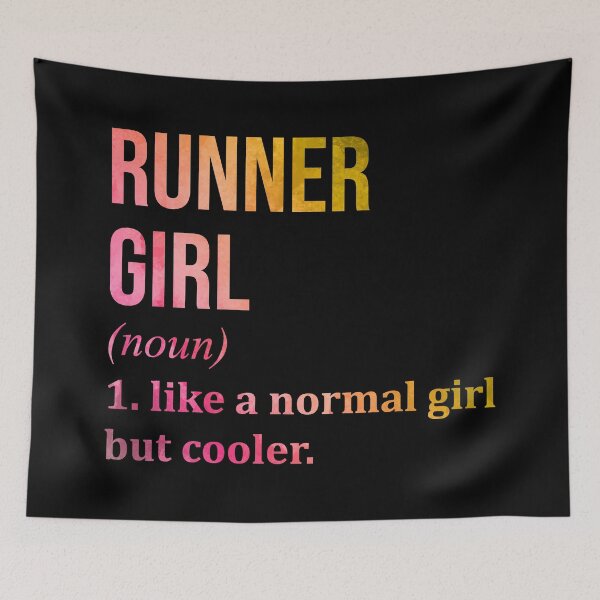 Item preview, Runner Girl Definition in Watercolor designed and sold by XCIV.