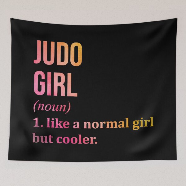 Item preview, Judo Girl Definition in Watercolor designed and sold by XCIV.