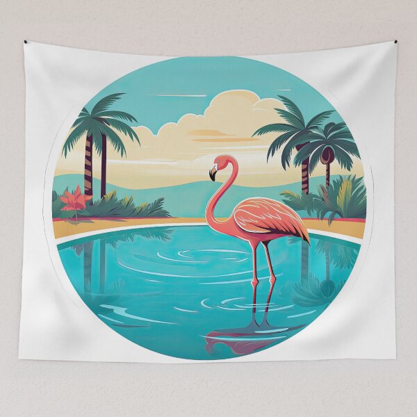 Item preview, Pink flamingo designed and sold by abmkf.