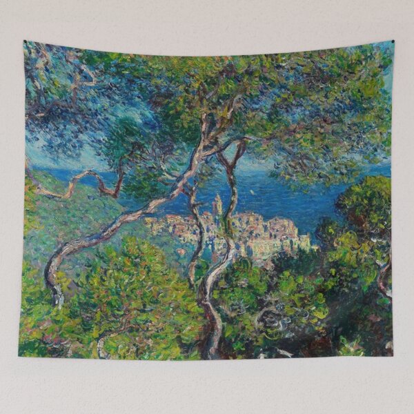 Item preview, Bordighera 1884 - A Monet Painting Window View Print designed and sold by PuffersPatrys.