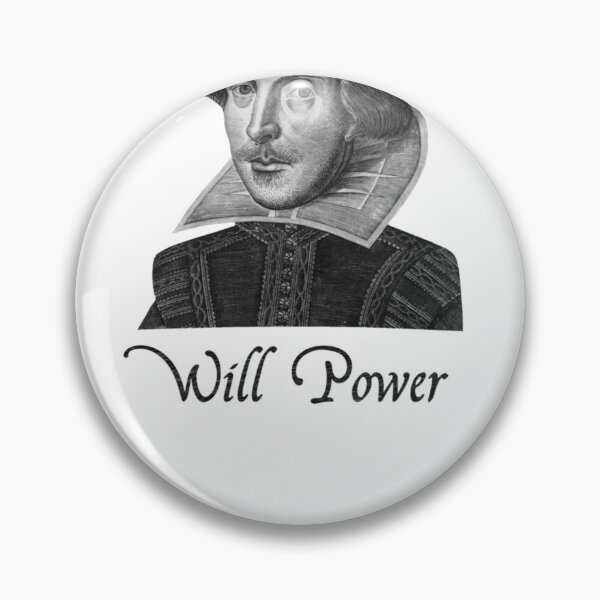 Item preview, William Shakespeare Will Power designed and sold by ScottBrinton82.