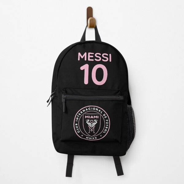 Set of 2 Football Sports Star Messi Backpack School Travel Bag Pen